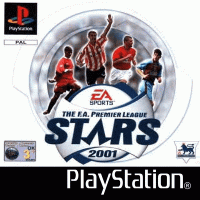 The FA Premier League Stars 2001 PAL Playstation PAL box art